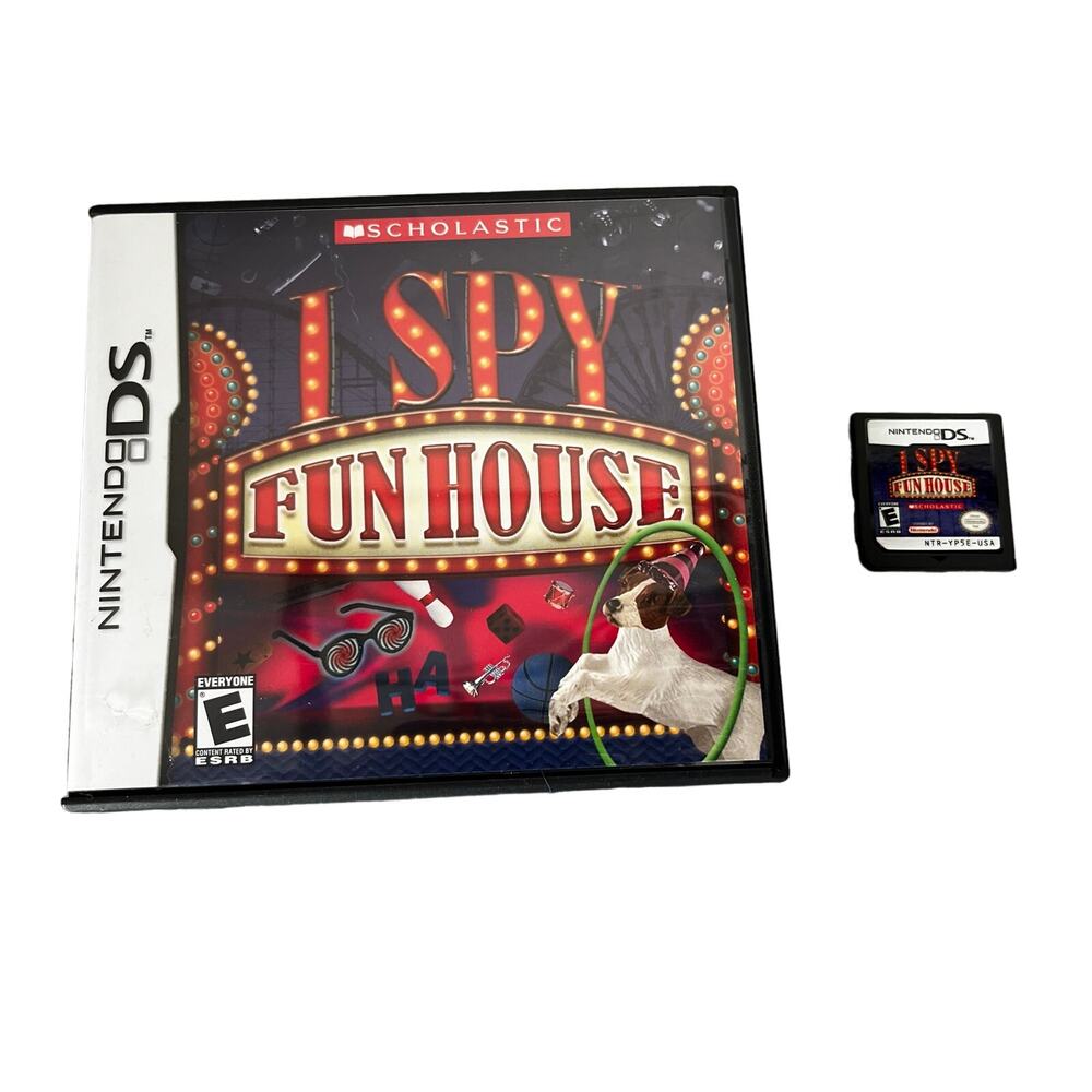 Nintendo DS I Spy Fun House Video Game With Case